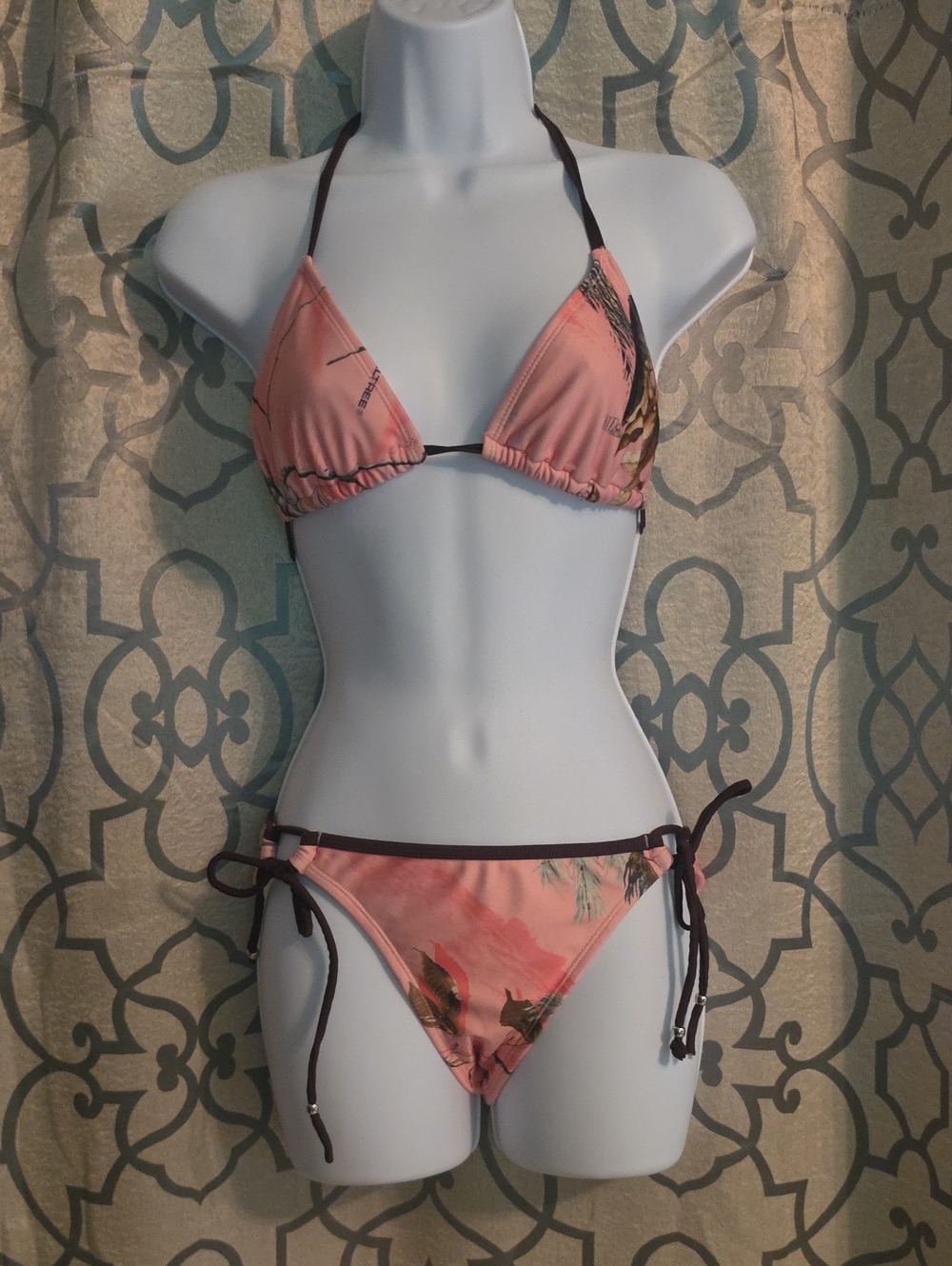 REALTREE Tie-Side Triangle Bikini - Women Swim